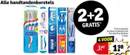 Kruidvat Alle handtandenborstels aanbieding
