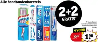 Kruidvat Alle handtandenborstels aanbieding