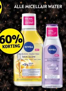 Kruidvat Nivea alle micellair water aanbieding