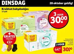 Kruidvat Kruidvat babydoekjes aanbieding