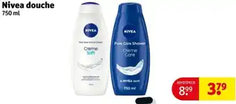 Kruidvat Nivea douche aanbieding