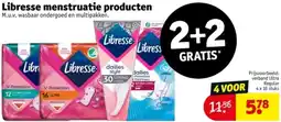 Kruidvat Libresse menstruatie producten aanbieding