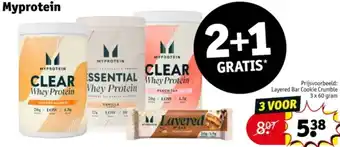 Kruidvat Myprotein aanbieding
