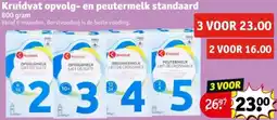 Kruidvat Kruidvat opvolg en peutermelk standaard aanbieding