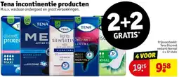 Kruidvat Tena incontinentie producten aanbieding