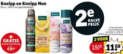 Kruidvat Kneipp en Kneipp Men aanbieding