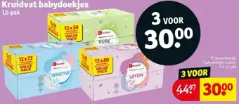 Kruidvat Kruidvat babydoekjes aanbieding