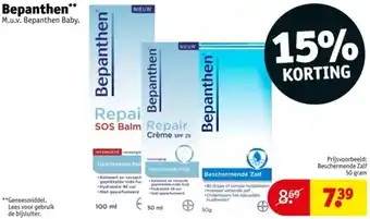 Kruidvat Bepanthen aanbieding