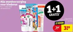 Kruidvat Alle mondverzorging voor kinderen aanbieding