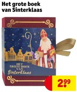 Kruidvat Het grote boek van Sinterklaas aanbieding