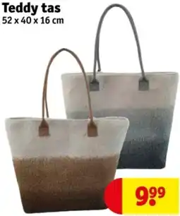 Kruidvat Teddy tas aanbieding