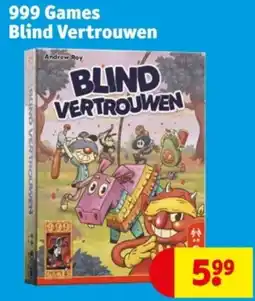 Kruidvat 999 Games Blind Vertrouwen aanbieding