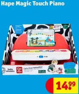 Kruidvat Hape Magic Touch Piano aanbieding