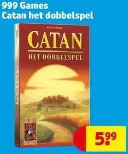 Kruidvat 999 Games Catan het dobbelspel aanbieding