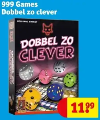 Kruidvat 999 Games Dobbel zo clever aanbieding