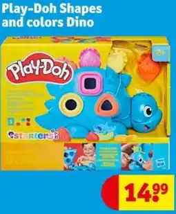 Kruidvat Play-Doh Shapes and colors Dino aanbieding