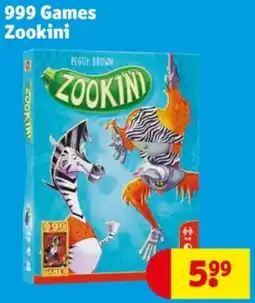 Kruidvat 999 Games Zookini aanbieding