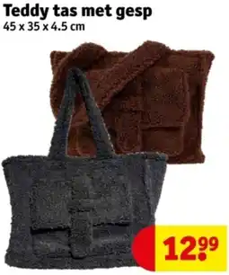 Kruidvat Teddy tas met gesp aanbieding