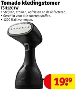 Kruidvat Tomado kledingstomer TSH1201W aanbieding