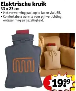 Kruidvat Elektrische kruik aanbieding