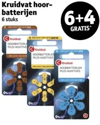 Kruidvat Kruidvat hoorbatterijen aanbieding