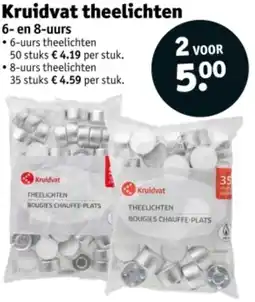 Kruidvat Kruidvat theelichten aanbieding