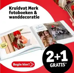 Kruidvat Kruidvat Merk fotoboeken & wanddecoratie aanbieding