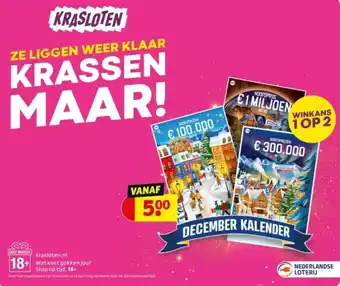 Kruidvat Krasloten aanbieding