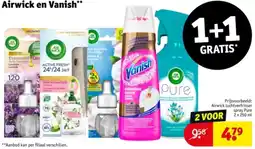 Kruidvat Airwick en Vanish aanbieding