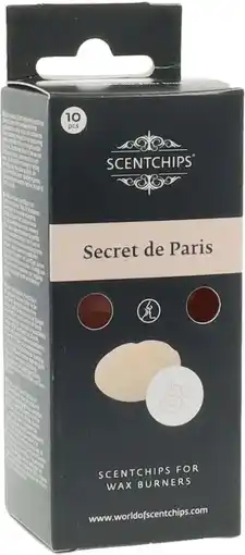 Intratuin Scentchips geurwax Secret de Paris 10 stuks aanbieding