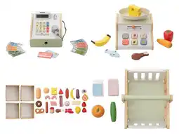 Lidl lupilu Houten speelgoedwinkel set aanbieding