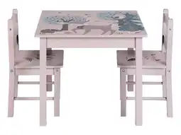 Lidl LIVARNO Kinder tafel met 2 stoelen aanbieding