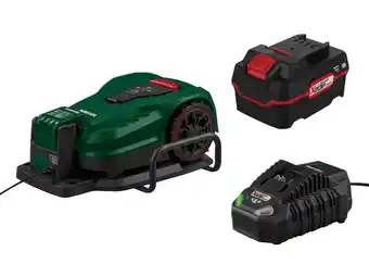 Lidl PARKSIDE Robotmaaier 20 V met 4 Ah accu's en 4,5 A lader aanbieding