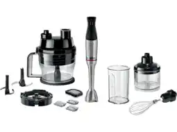 MediaMarkt Bosch Msm6m8x1 Ergomaster Staafmixer Rvs aanbieding