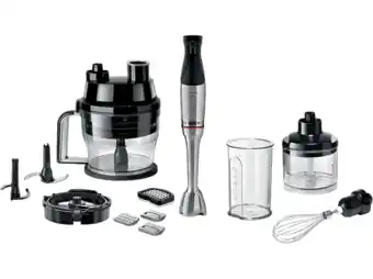 MediaMarkt Bosch Msm6m8x1 Ergomaster Staafmixer Rvs aanbieding