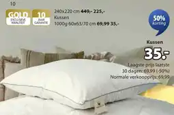 Jysk Kussen aanbieding
