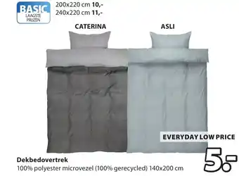 Jysk Dekbedovertrek aanbieding