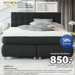 Jysk ANDELVA boxspring aanbieding