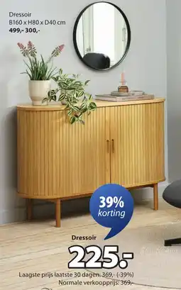 Jysk LYNGVIG dressoir aanbieding