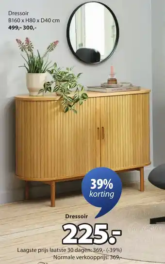 Jysk LYNGVIG dressoir aanbieding