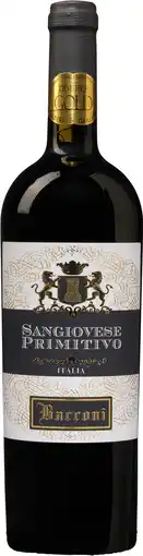 Wijnvoordeel Bacconi Sangiovese Primitivo Puglia aanbieding