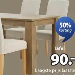 Jysk Tafel aanbieding