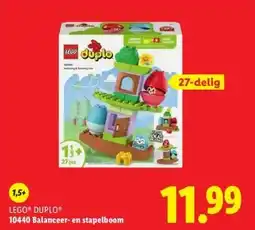 Lidl LEGO® DUPLO® 10440 Balanceer- en stapelboom aanbieding