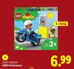 Lidl LEGO® DUPLO® 10967 Politiemotor aanbieding