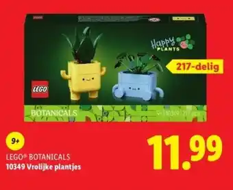 Lidl LEGO® BOTANICALS 10349 Vrolijke plantjes aanbieding