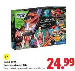 Lidl CLEMENTONI Experimenteerset XXL aanbieding
