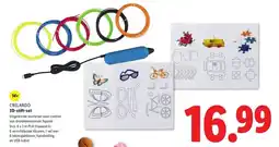 Lidl CRELANDO 3D-stift-set aanbieding