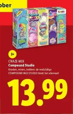 Lidl CRAZE MIX Compound Studio aanbieding