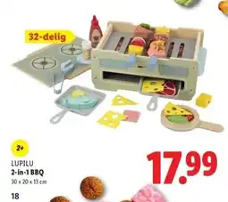 Lidl LUPILU 2-in-1 BBQ aanbieding
