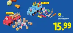 Lidl PEPPA PIG Houten vrachtwagen aanbieding